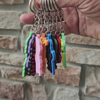 Custom Hindi Name Keychain – 3D Printed