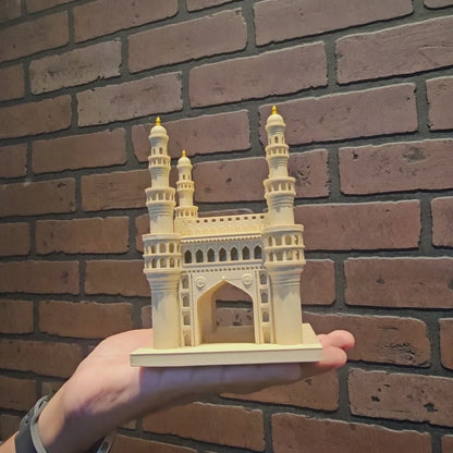 Charminar Miniature – Tabletop Model of Hyderabad’s Iconic Monument